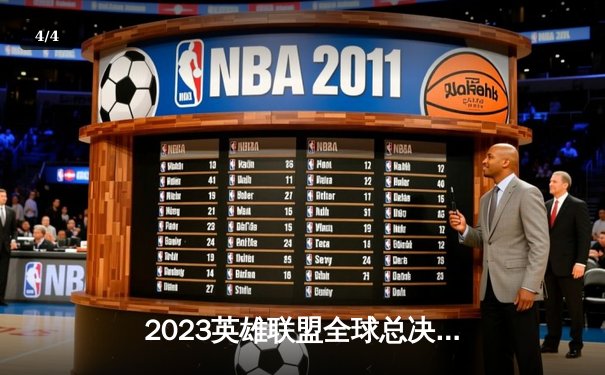 2023英雄联盟全球总决赛观赛指南：热门平台与赛事亮点解析 - 4